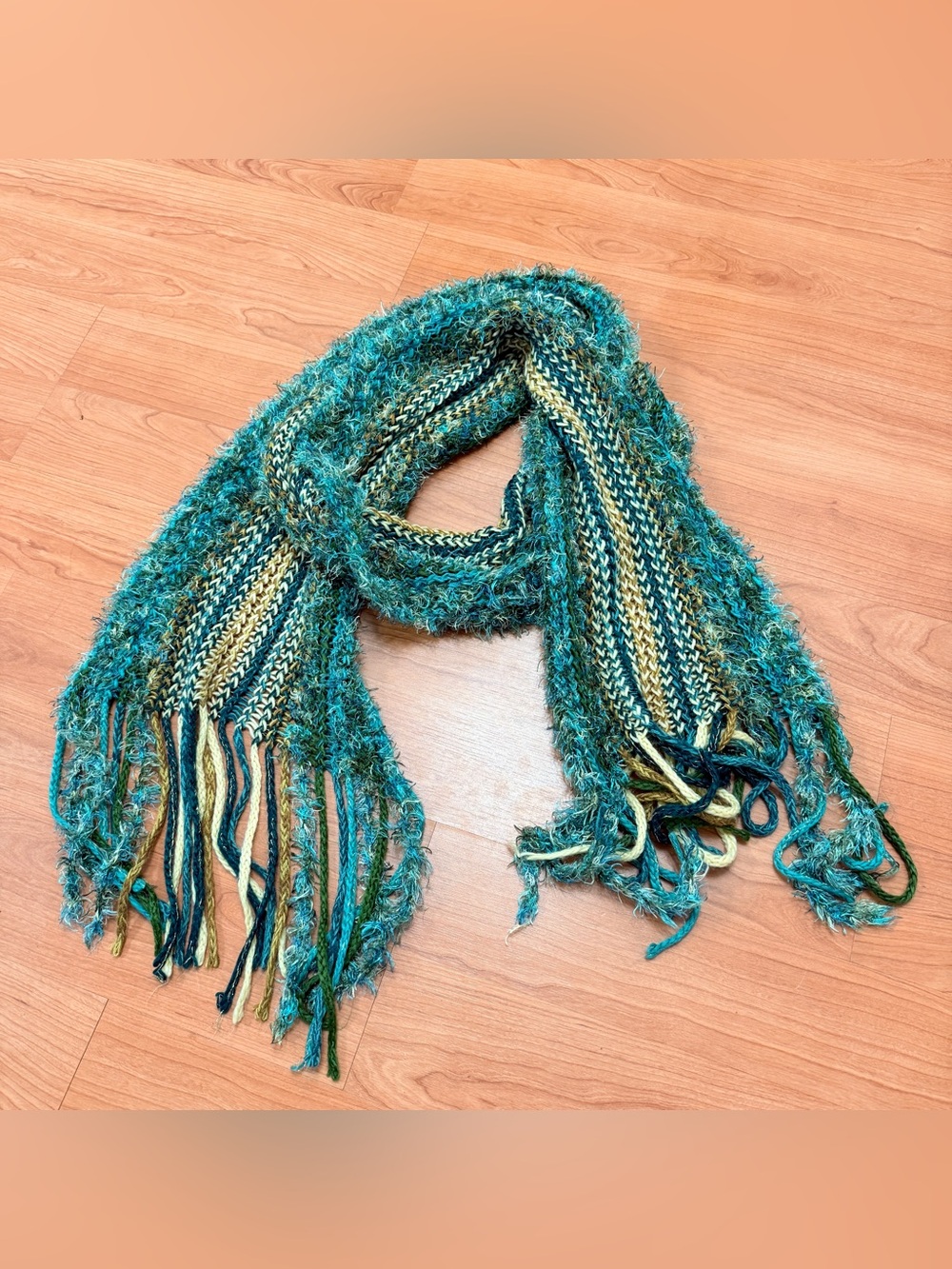 CollectionEighteen Boho Lightweight Fringe Scarf - Picture 2 of 7